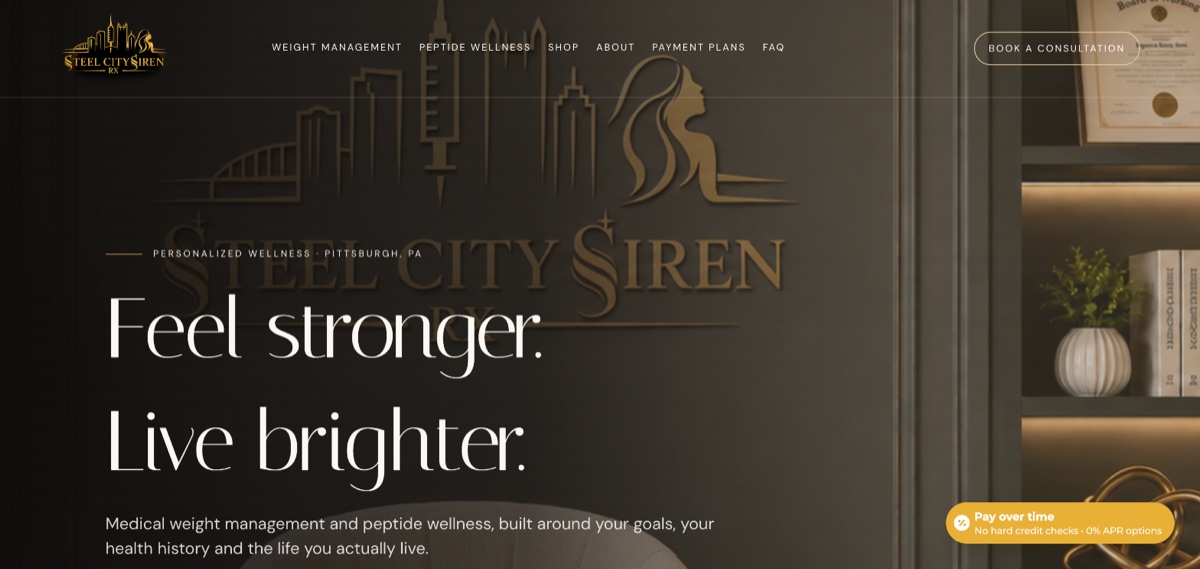 Steel City Siren Rx hero